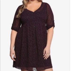 Torrid Cheetah Printed Shirt Dress